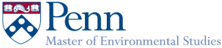 University of Pennsylvania’s Master of Environmental Studies logo